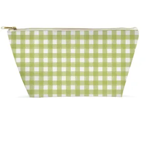 Cosmetic Bag - Gingham Green