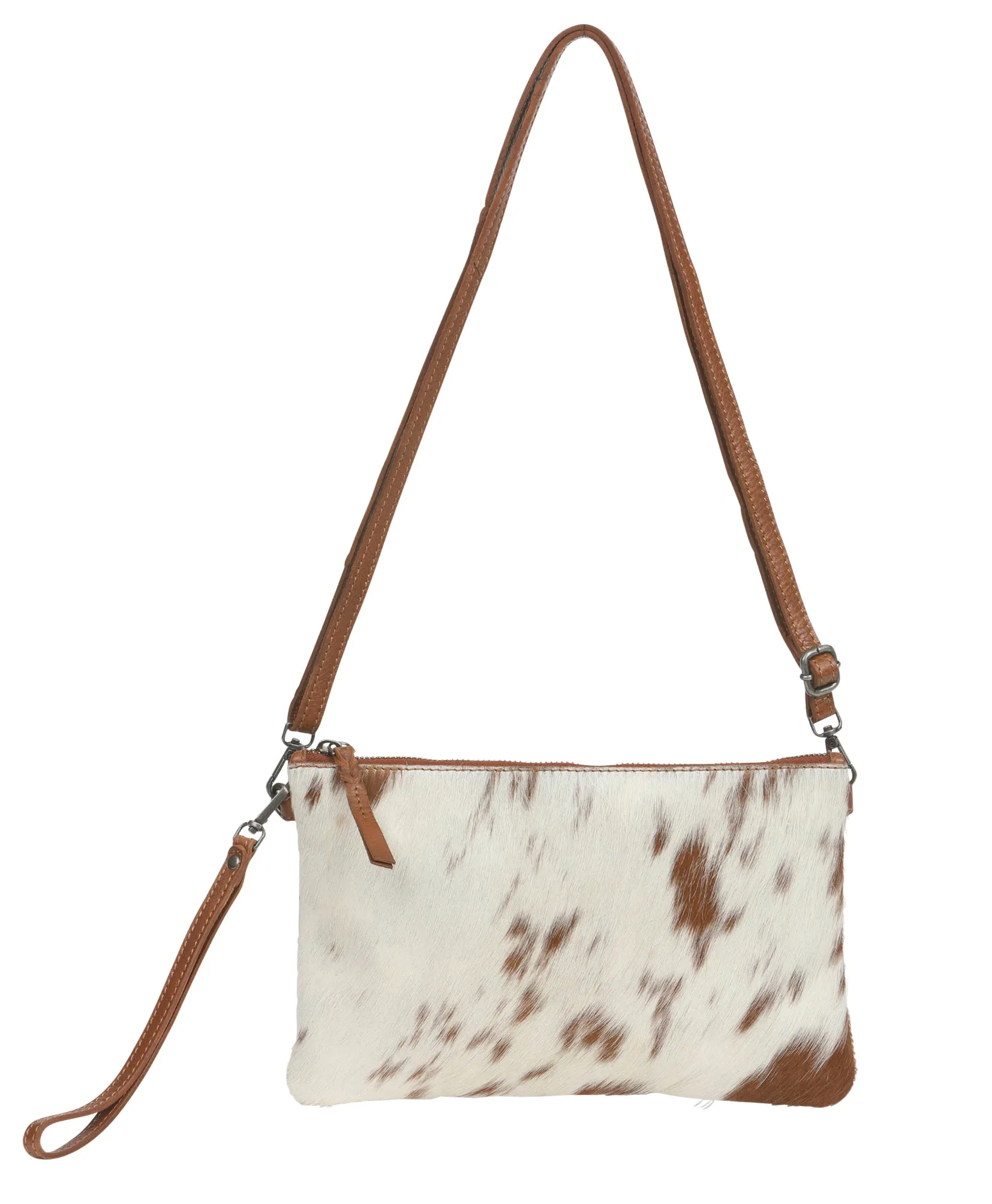 Cowhide Clutch Shoulder Bag | 6539