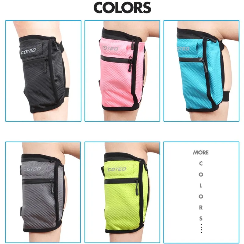 Creative Sports Bag Shockproof Mobile Phone Calf Bag Running Leg Bag Multi-use Outdoor Riding Travel Wallet Cycling Bag