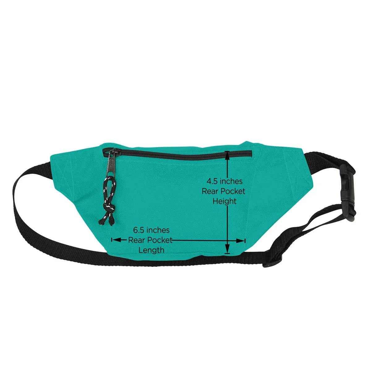 Dalix Small Fanny Pack Waist Pouch Travel Belt (24"-31")