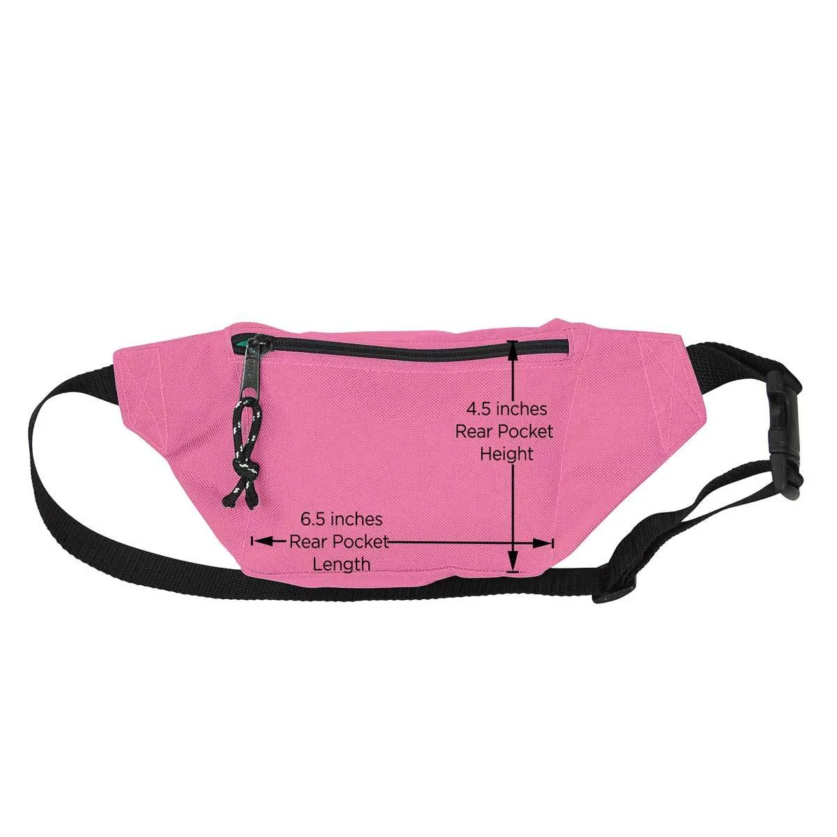 Dalix Small Fanny Pack Waist Pouch Travel Belt (24"-31")