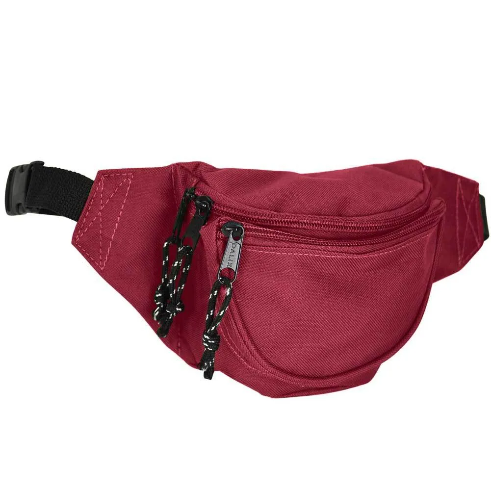 Dalix Small Fanny Pack Waist Pouch Travel Belt (24"-31")