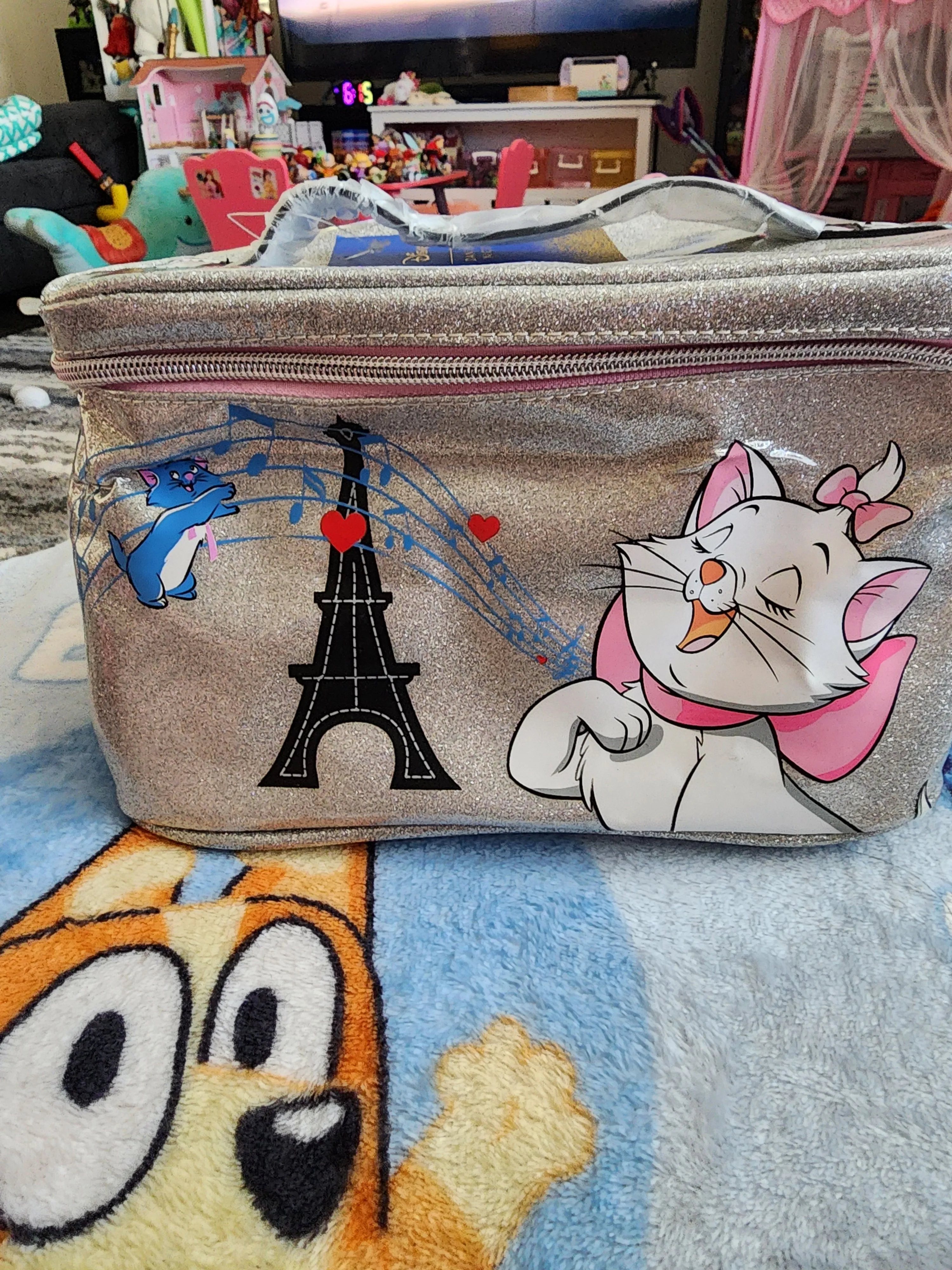 Danielle Nicole Disney Marie Cosmetic Bag