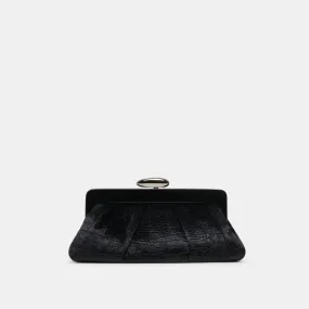 DANNY CLUTCH BLACK VELVET