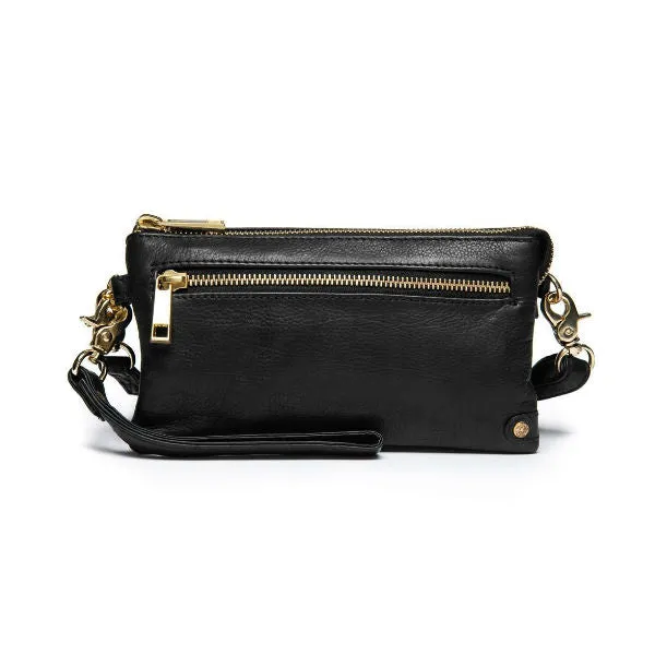 Depeche Golden Deluxe Small Bag / Clutch Black 11998