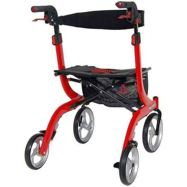 Drive Medical Nitro Euro Style Rollator Rolling Walker - Tall