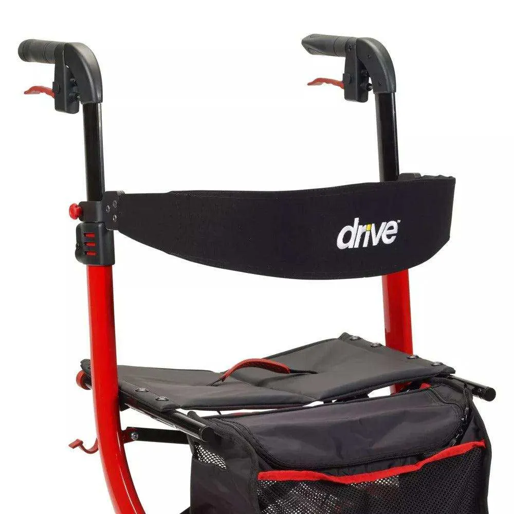 Drive Medical Nitro Euro Style Rollator Rolling Walker - Tall