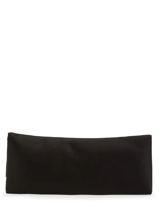 Dsquared2   Double D satin clutch 