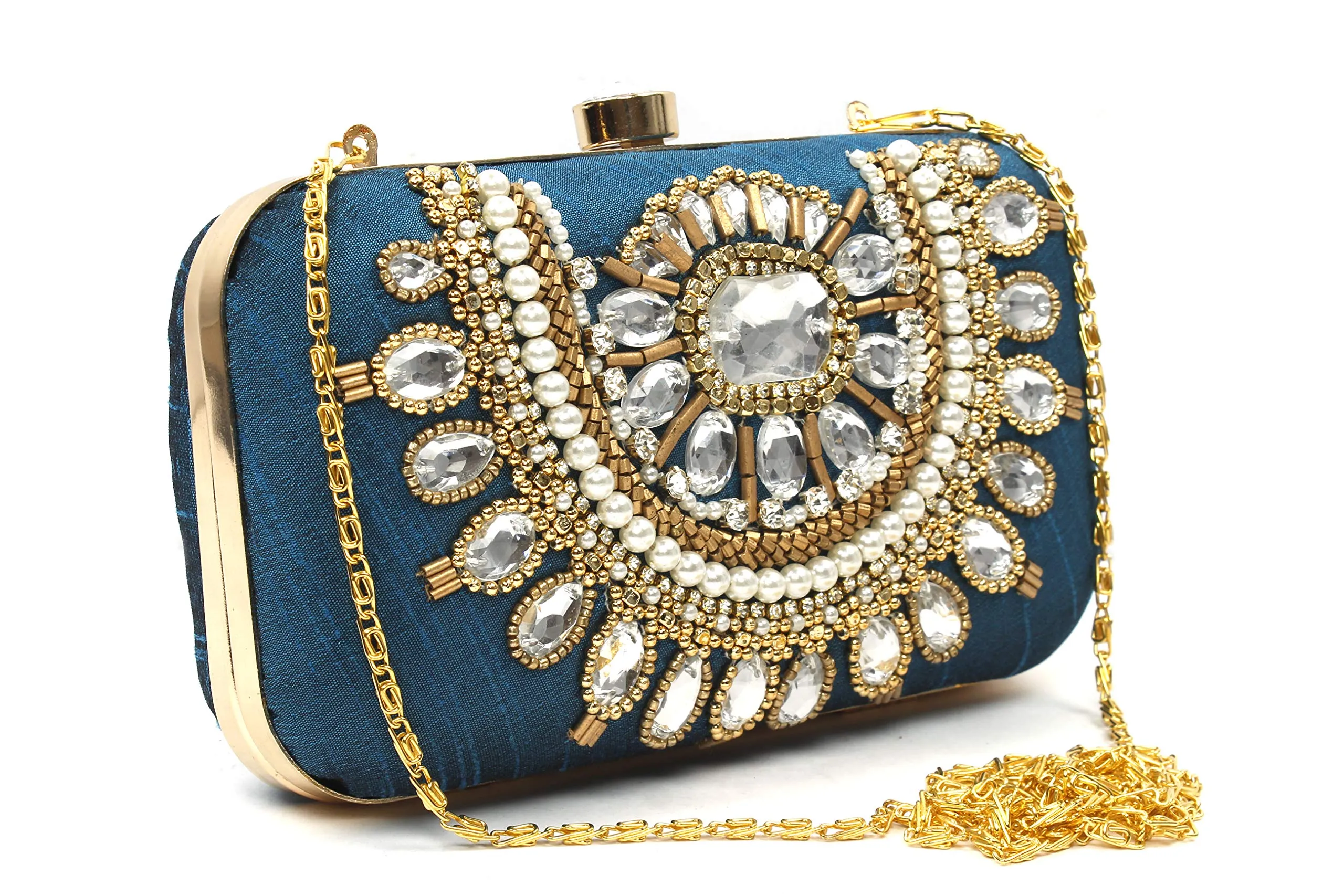 DUCHESS Women's Clutch Blue