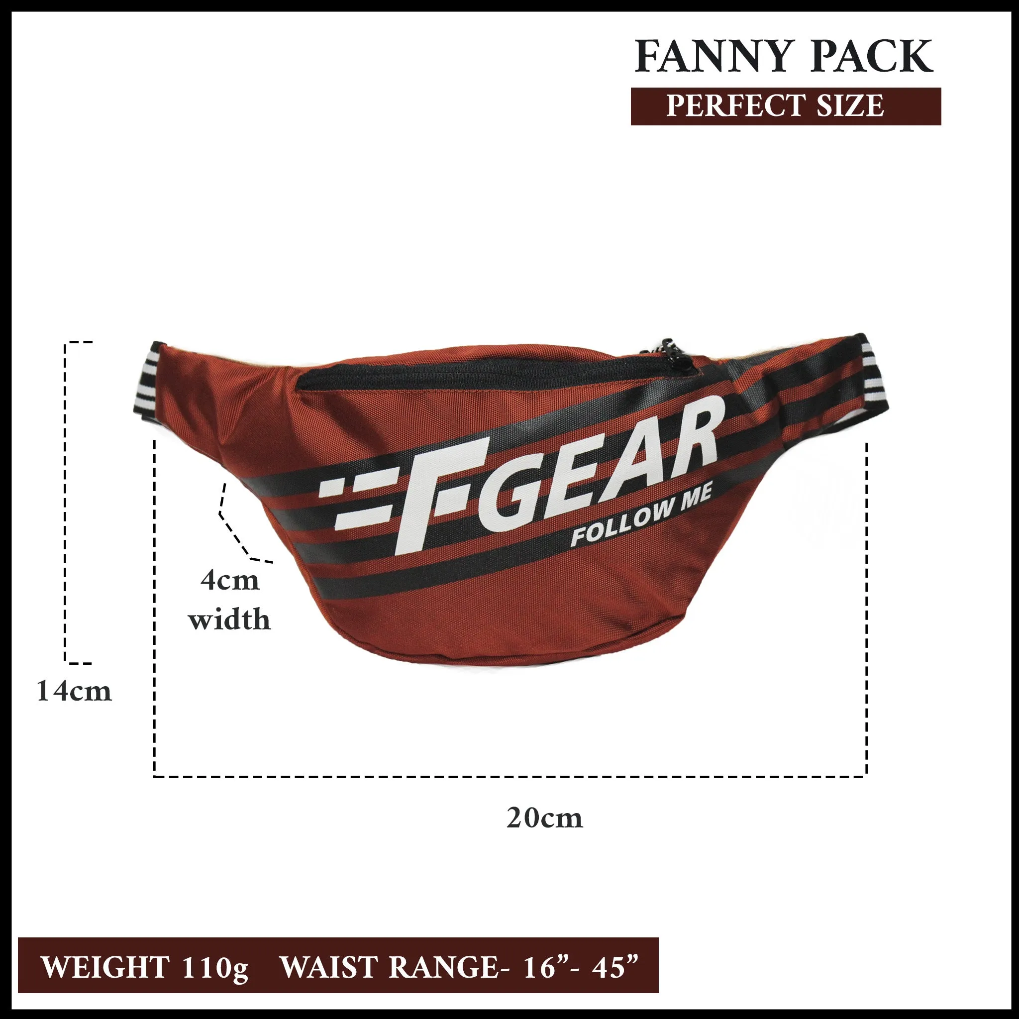 Enzo Picante Skin Waist Pouch