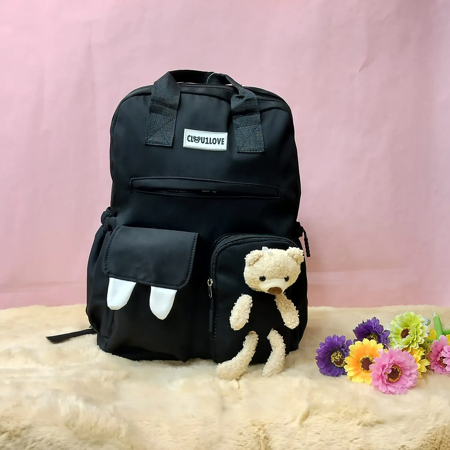 Fancy Bag  With Mini Teddy