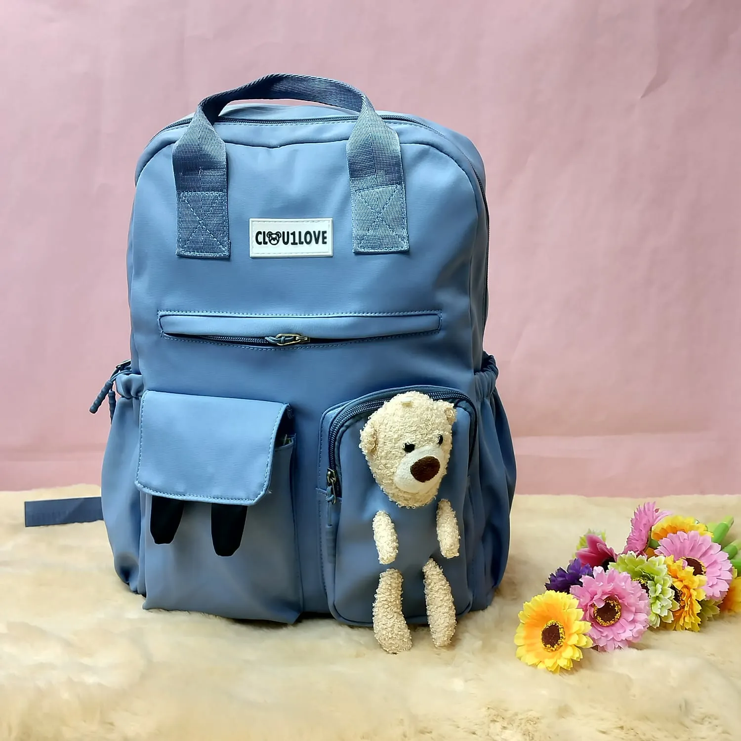 Fancy Bag  With Mini Teddy