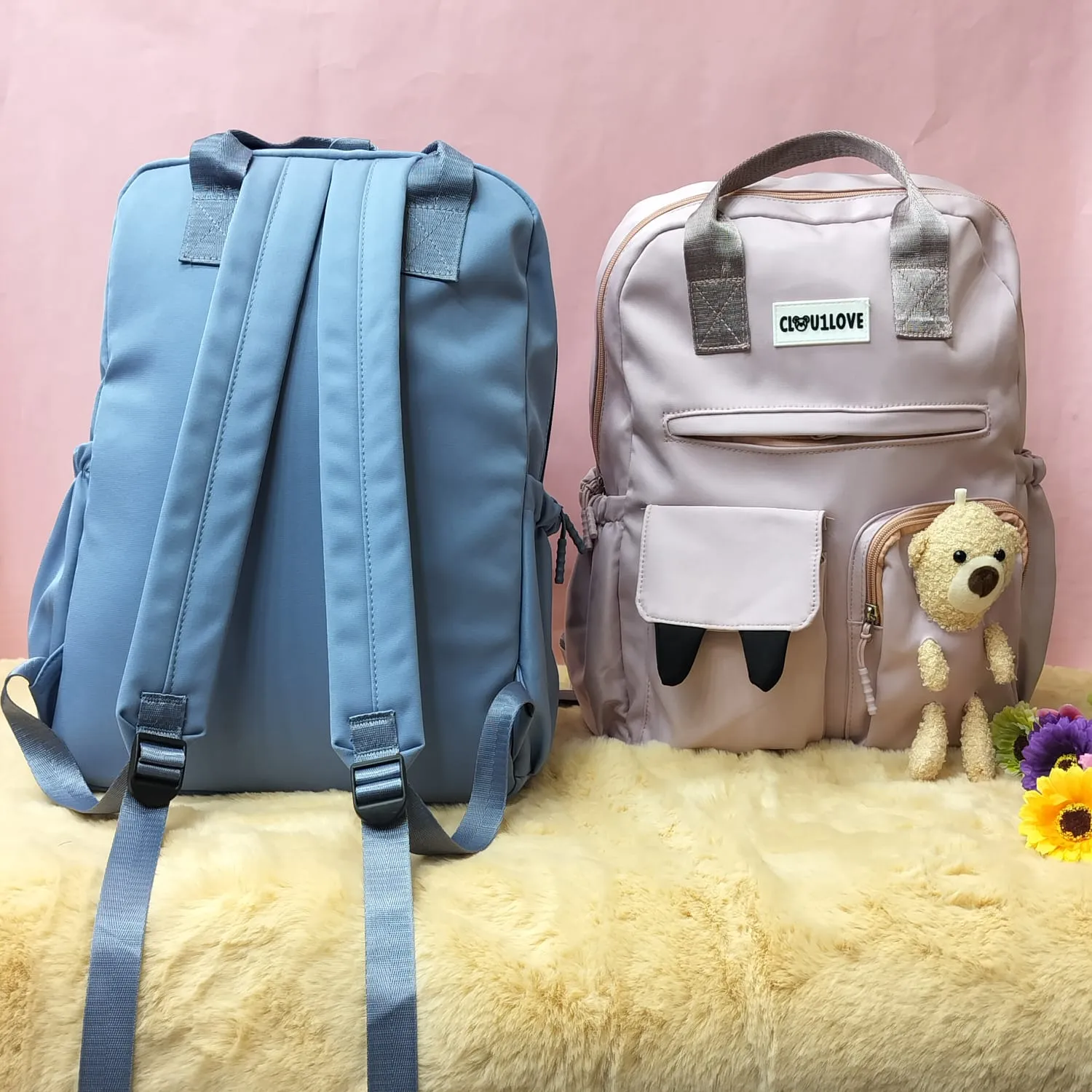 Fancy Bag  With Mini Teddy