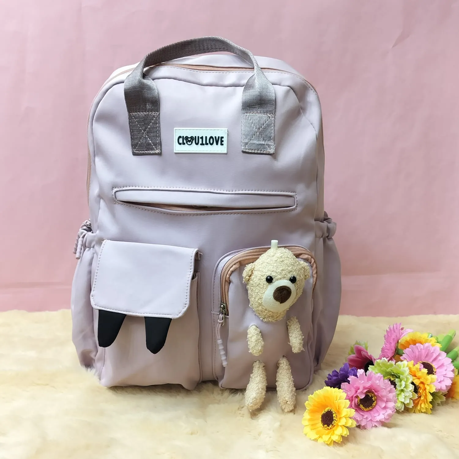 Fancy Bag  With Mini Teddy