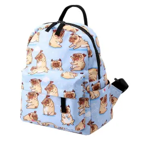 Fashion Waterproof Printing Backpack With Puppy Pattern