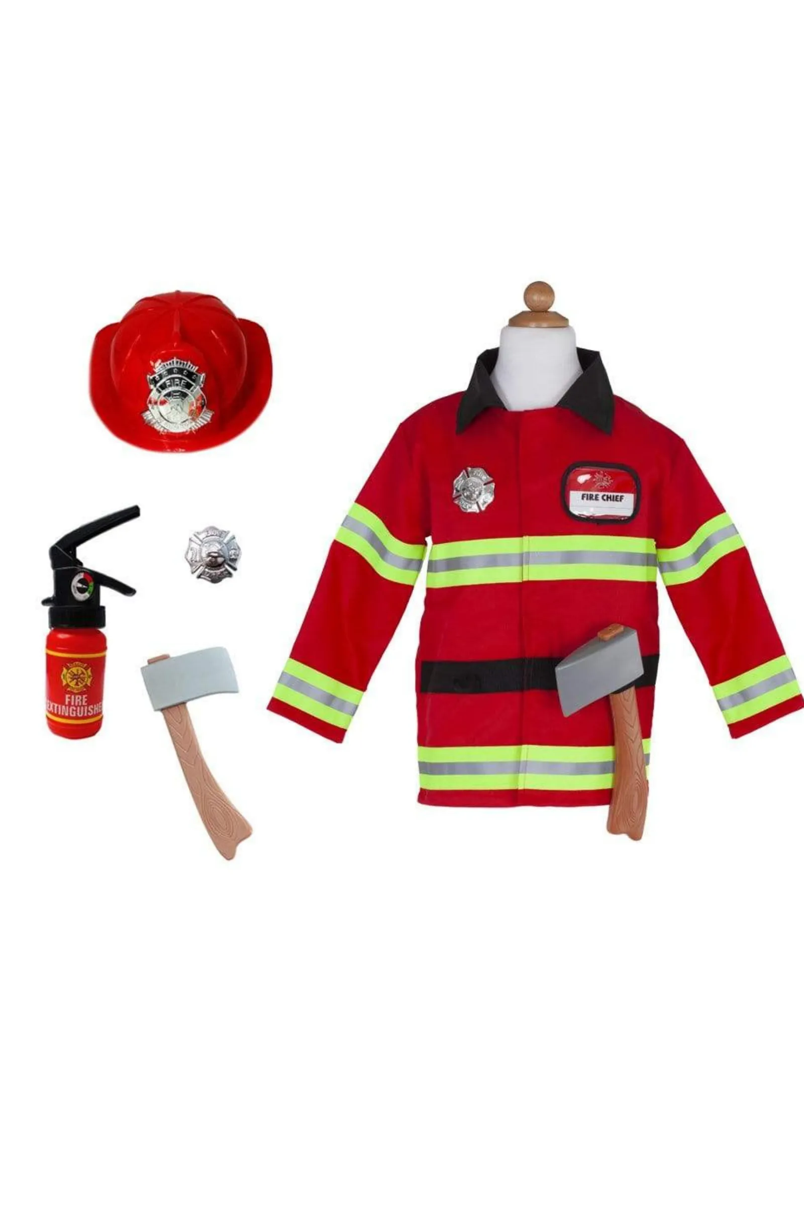 Firefighter with Accessories