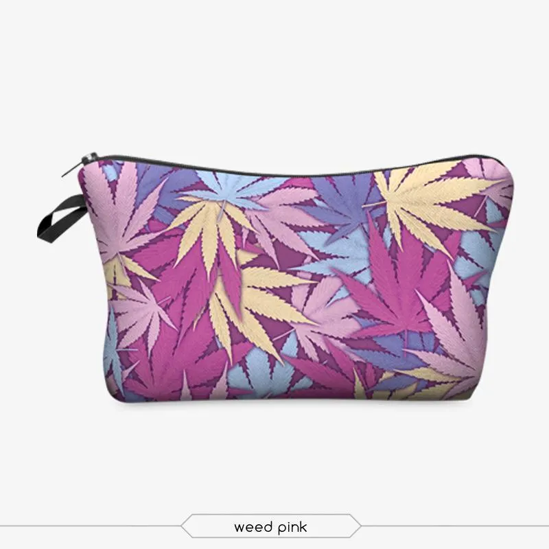 Full-Print Cosmetic Pouch Bag