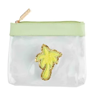 Green Palm Tree Clear Case