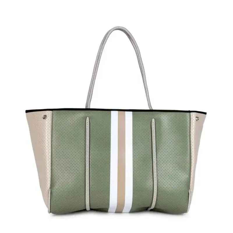 HA Bag Grayson SPRUCE Neoprene Tote