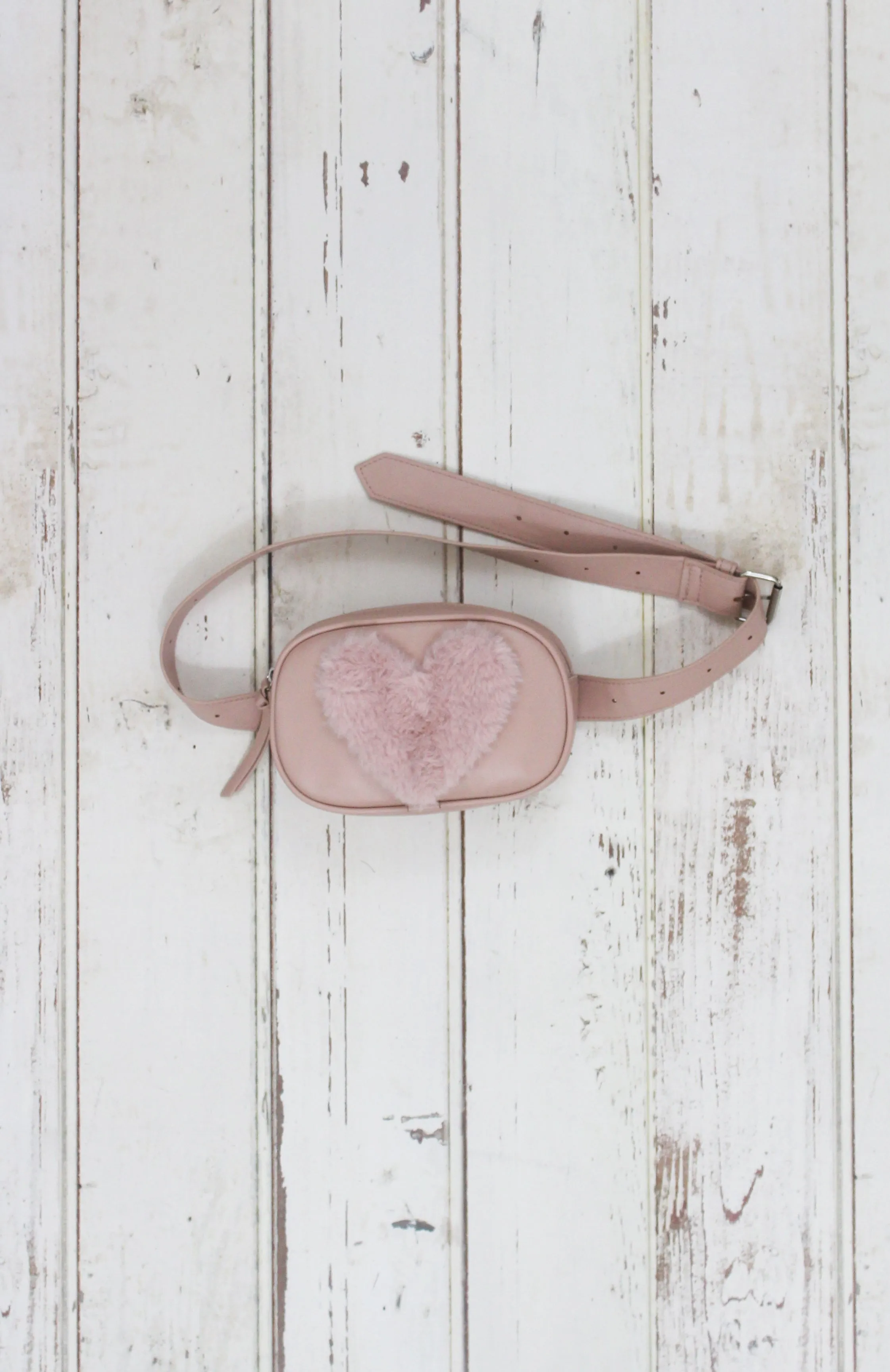 Heart Throb Belt Bag in Blush