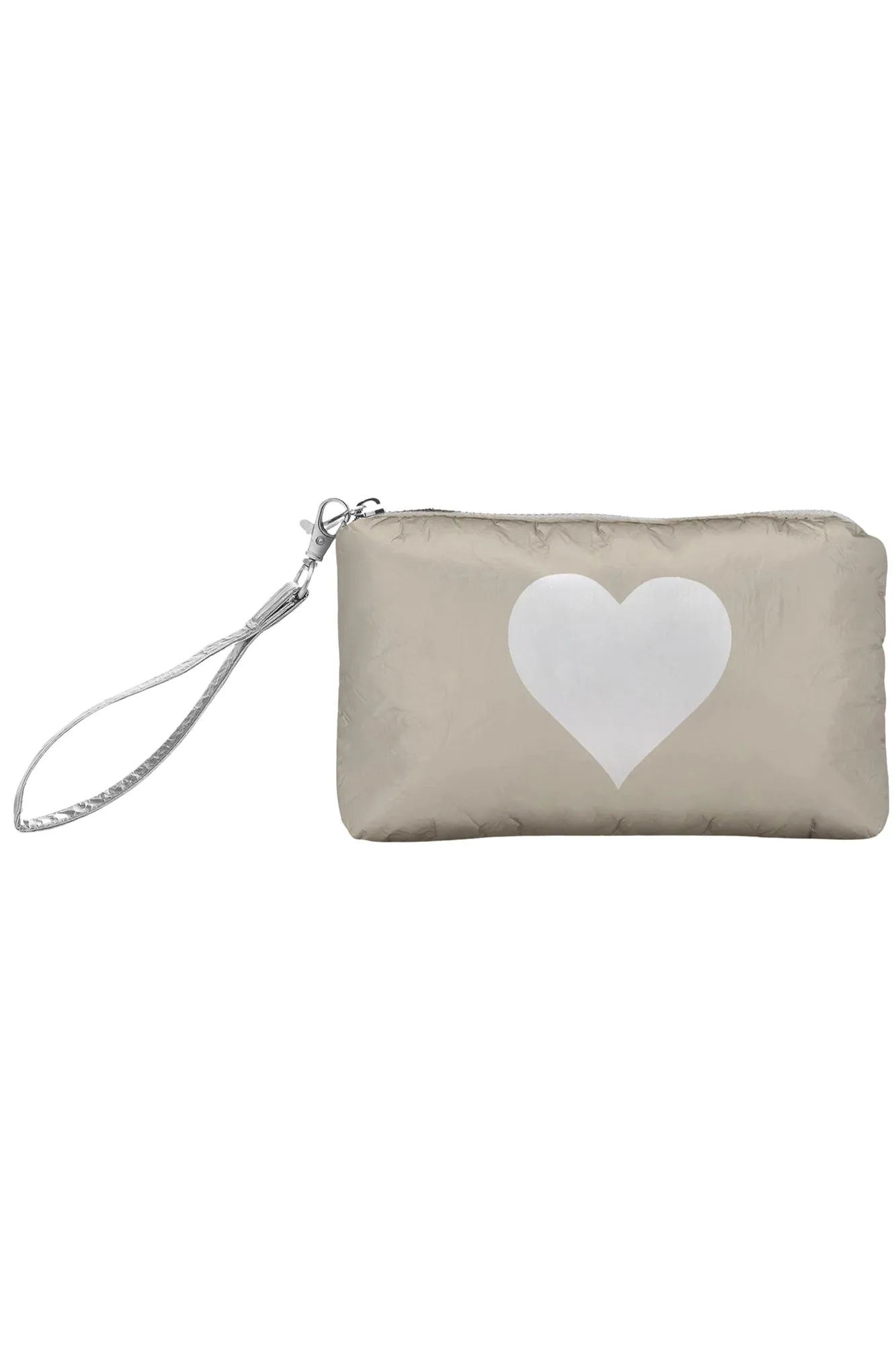 Hi Love Travel- Wristlet with HEART