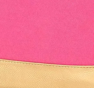 Hot Pink Cabana Cosmetic Bag - Personalized