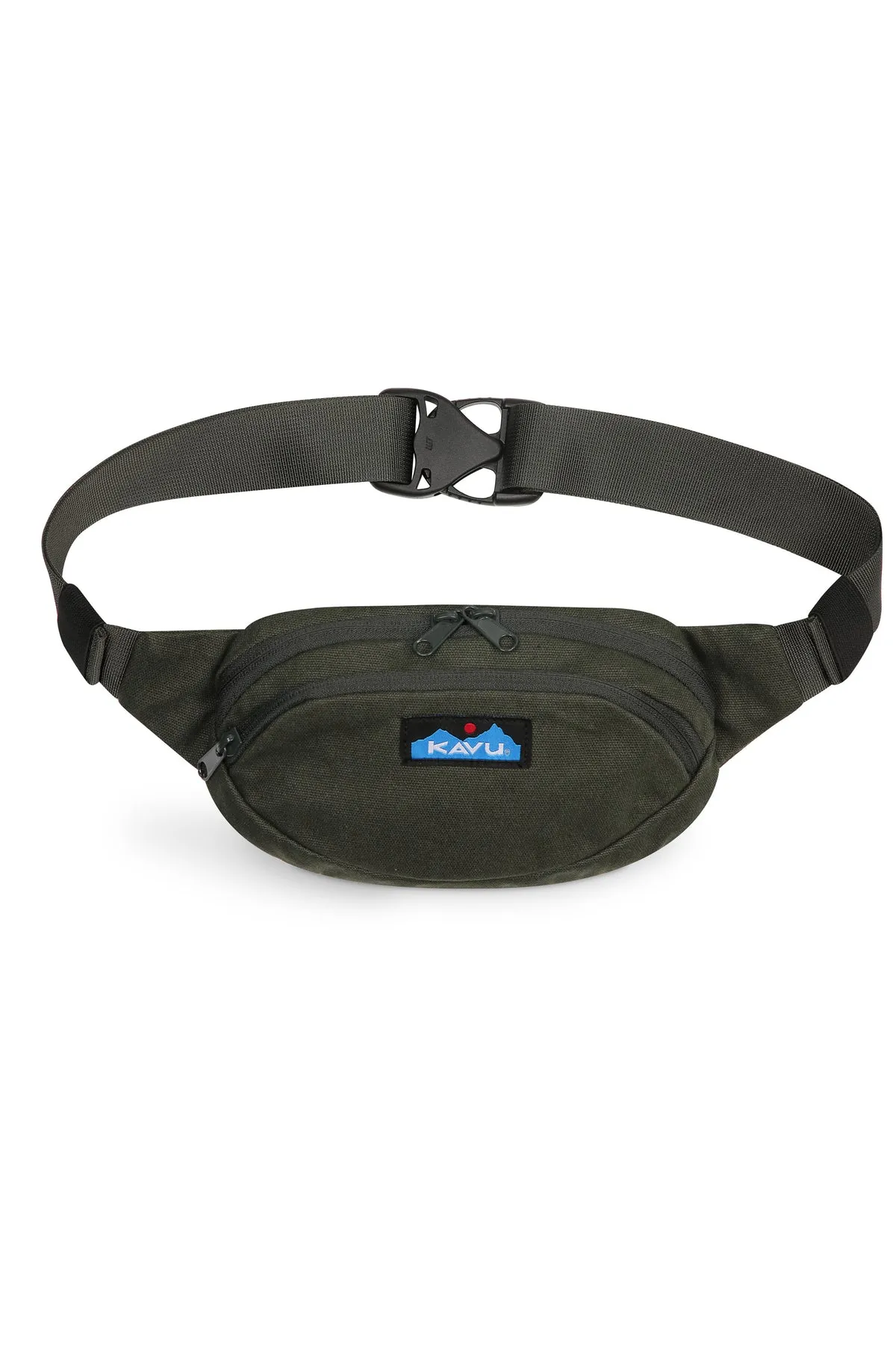 KAVU Canvas Spectator Fanny Pack ROSIN