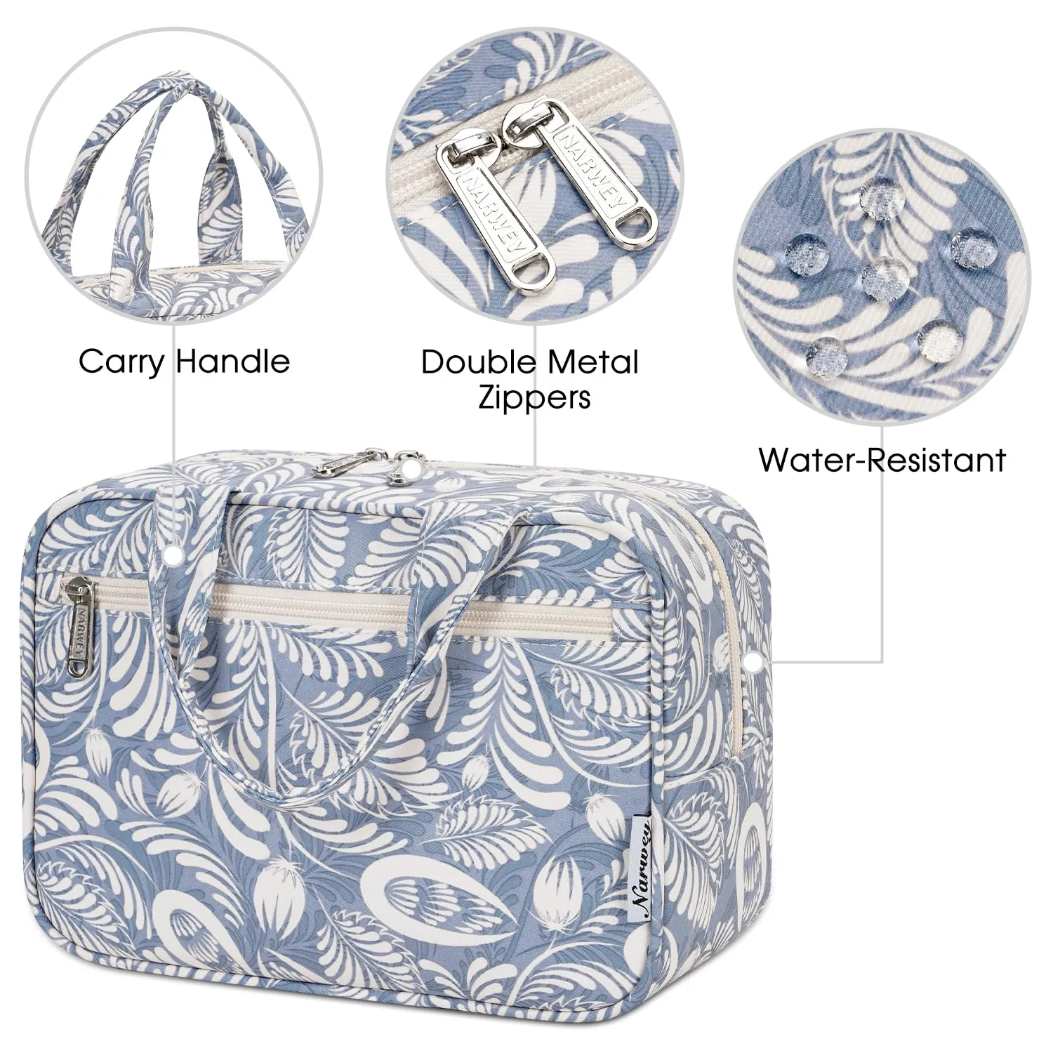 Large Capacity Warer- Resistant Toiletries Tote Bag