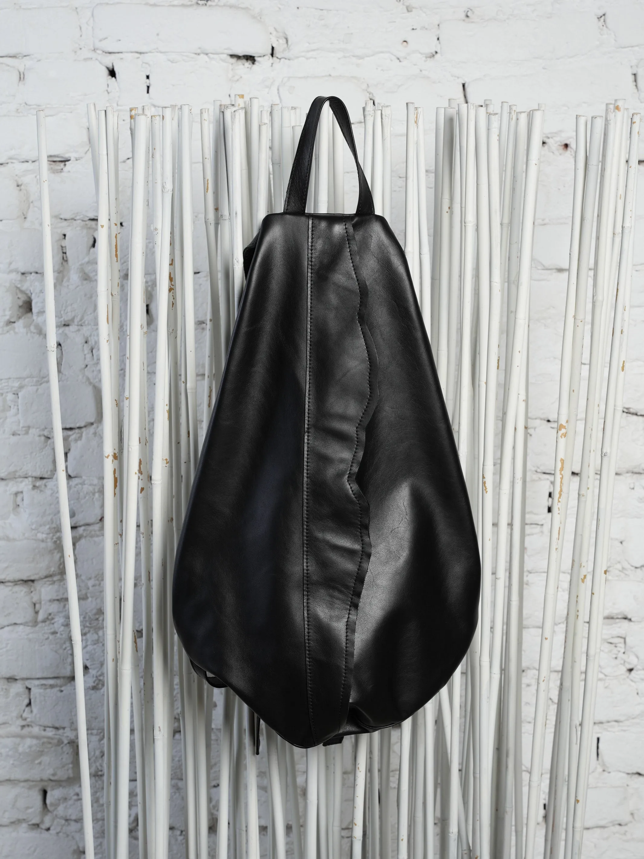 Leather Backpack Purse