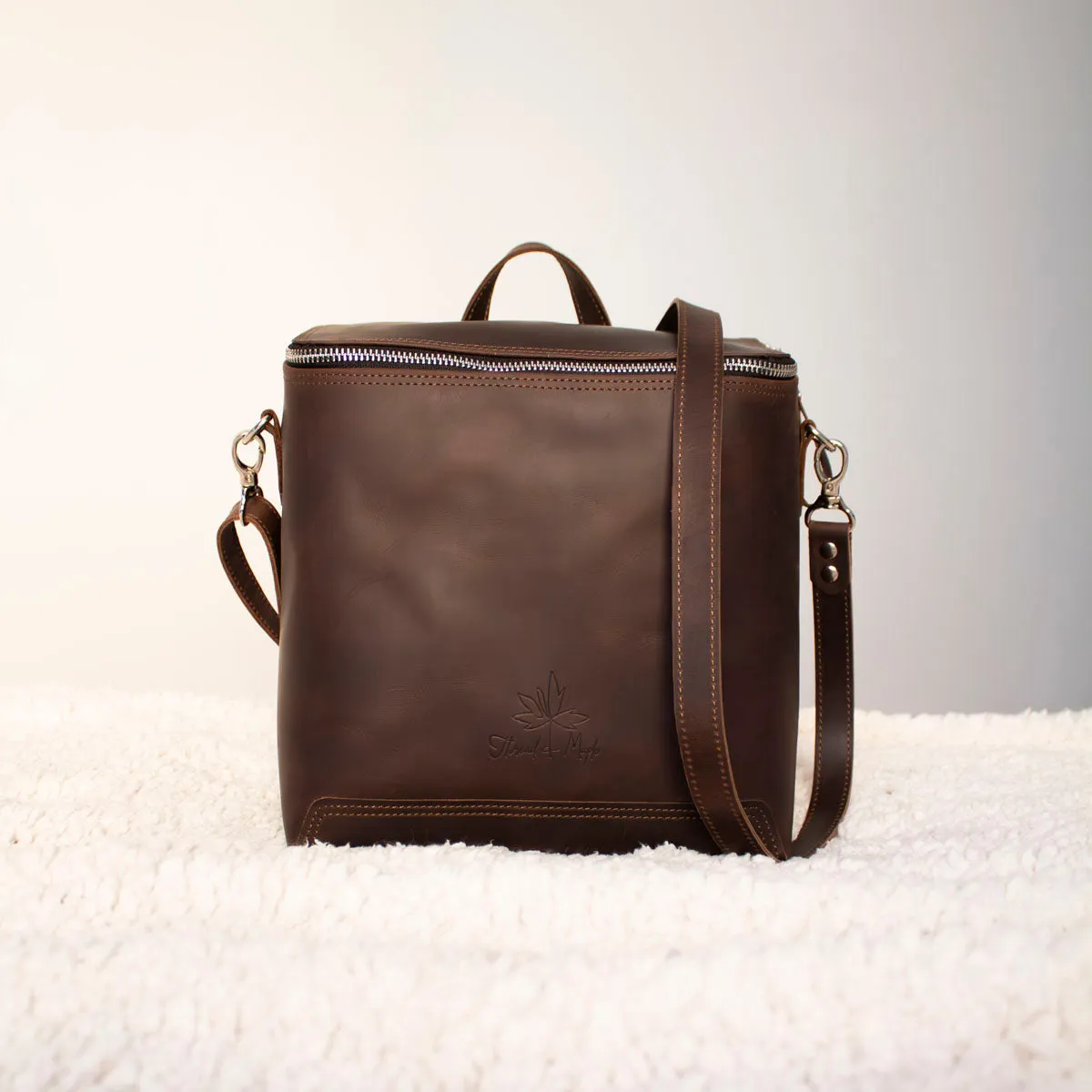 Leather Convertible Backpack