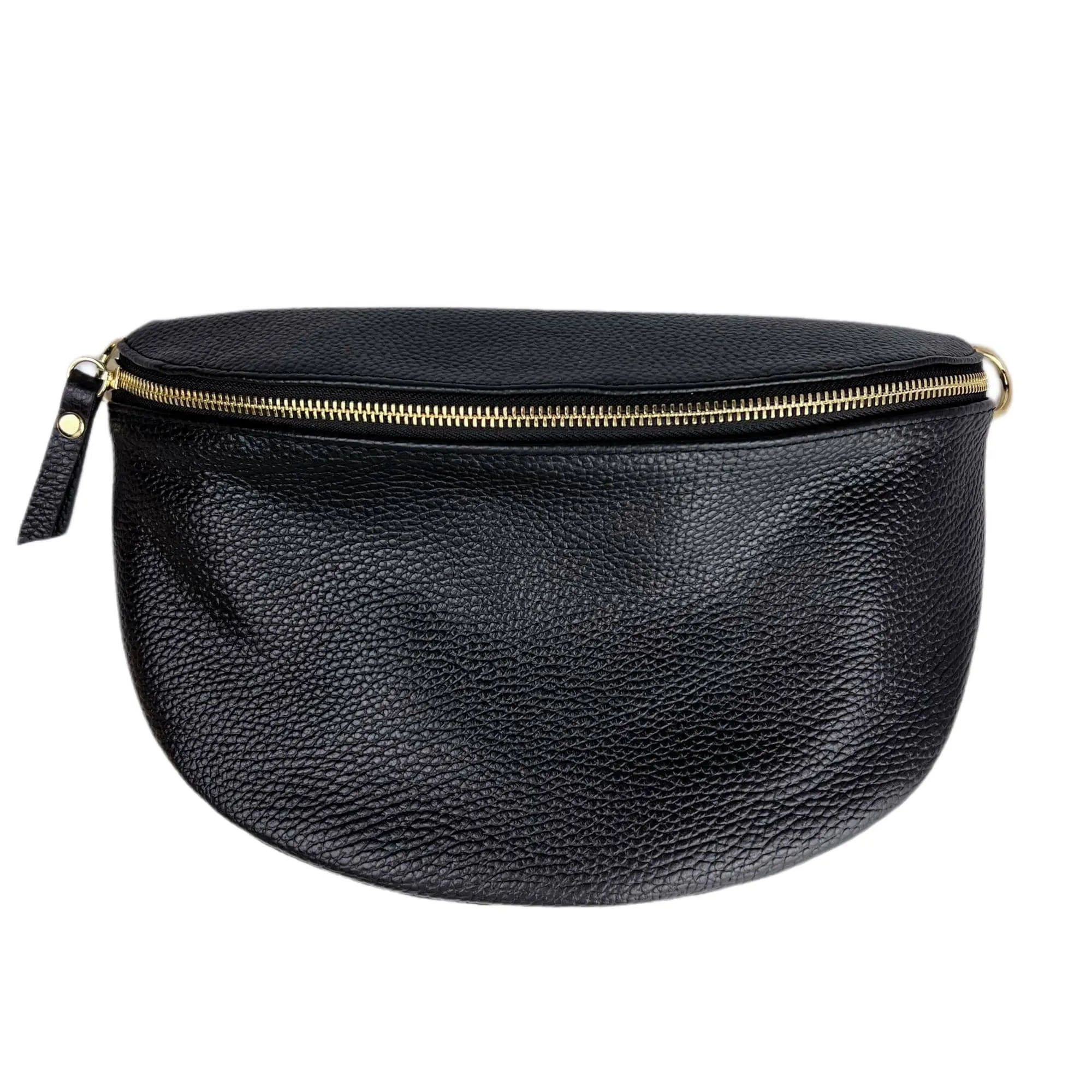 LEATHER CROSSBODY BUM BAG