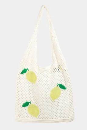 Lemon & Lime Crochet Bag