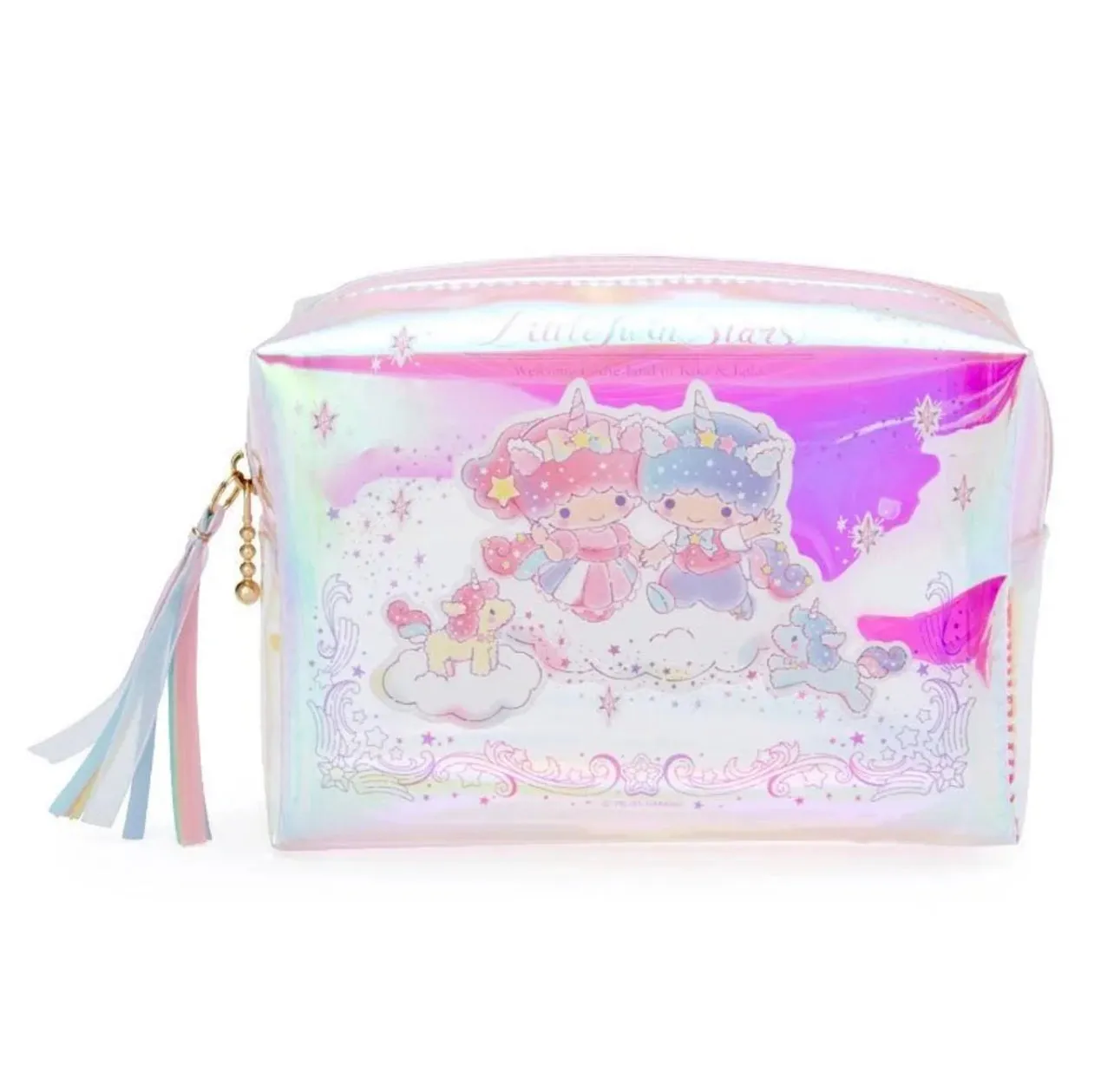 Little Twin Stars Kiki Lala PVC Pouch (Aurora Unicorn Series)