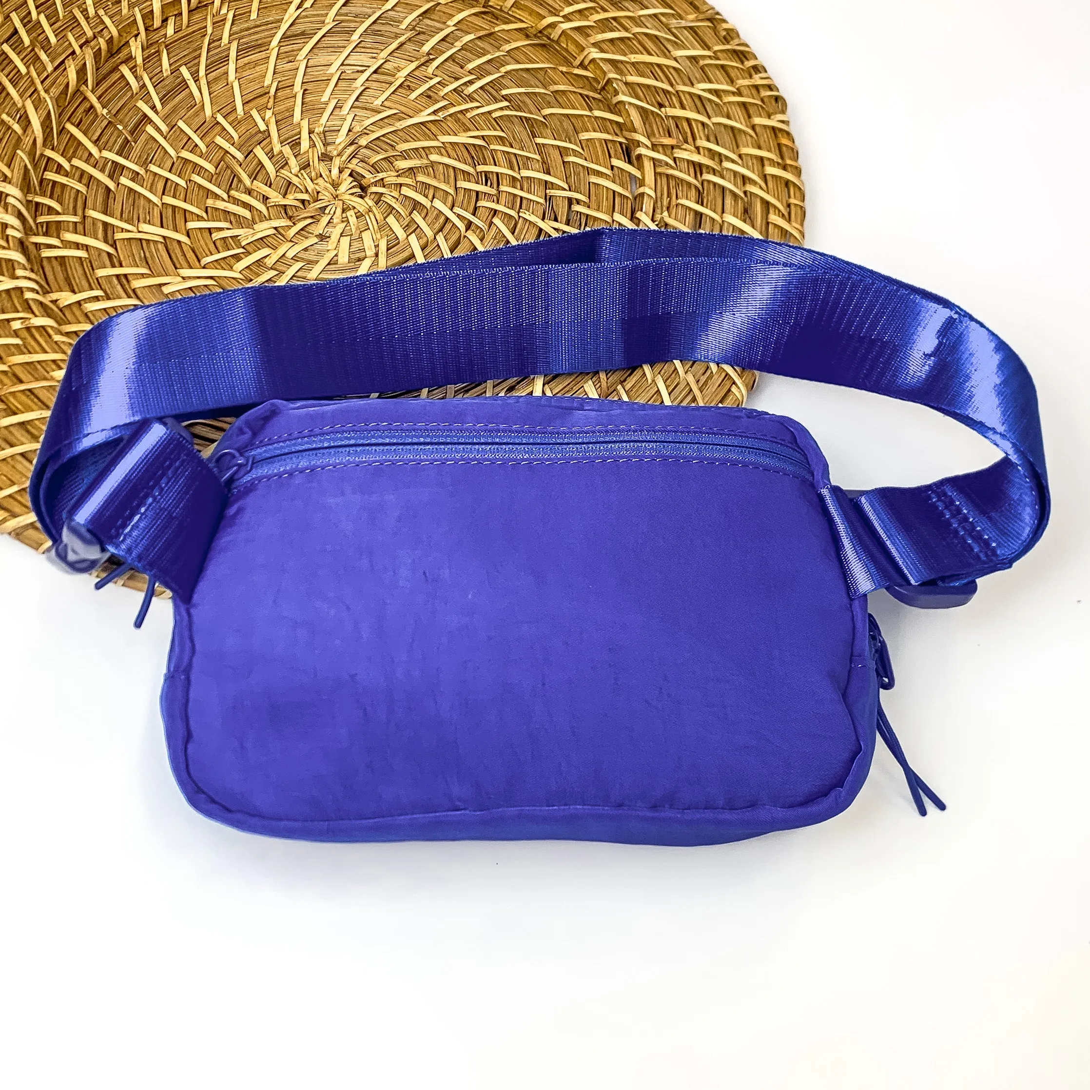 Love the Journey Fanny Pack in Royal Blue