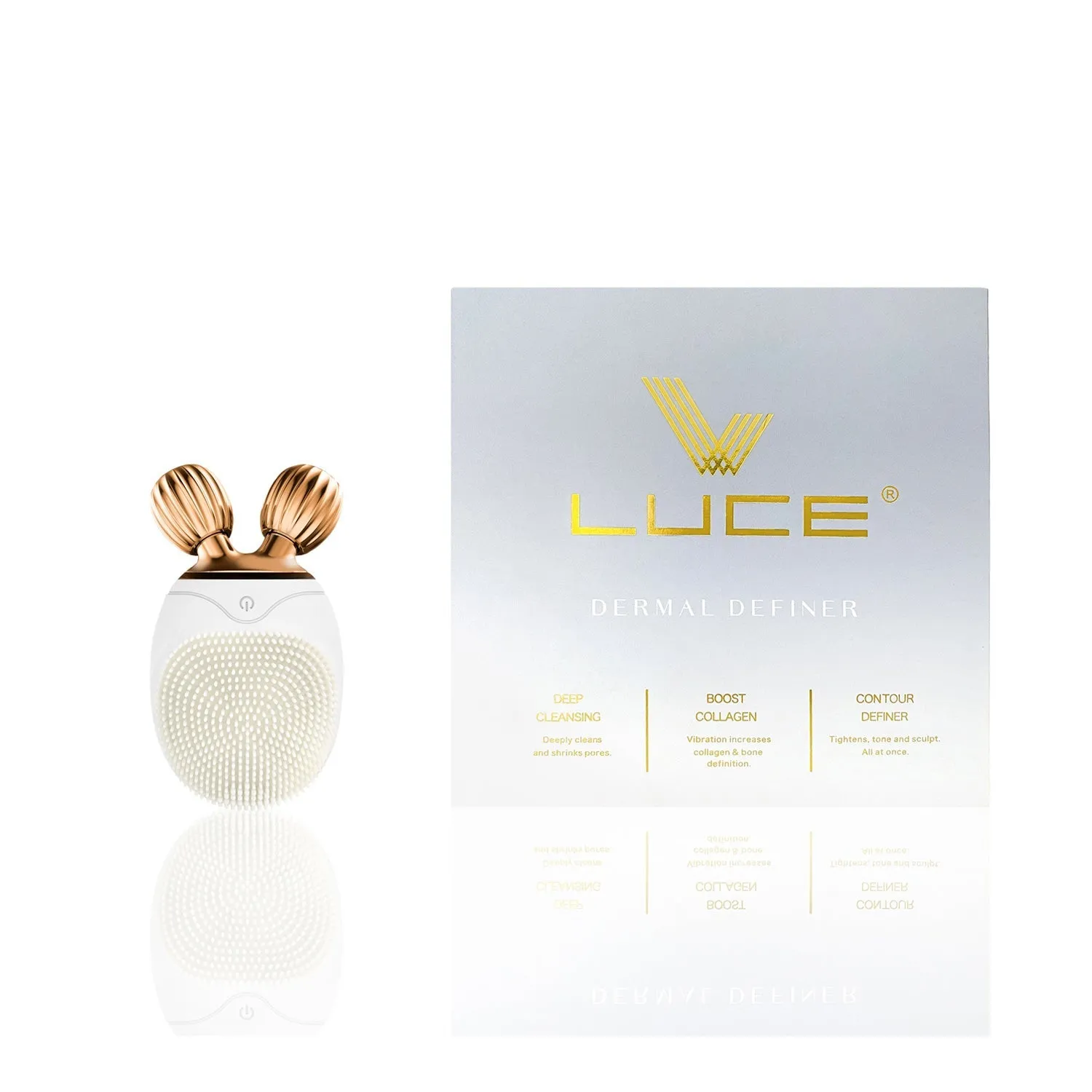 Luce Dermal Definer Facial Cleanser and Roller