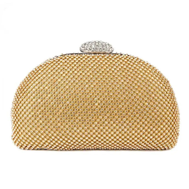 Luxy Moon Rhinestone Evening Bags Luxury Diamond Clutches