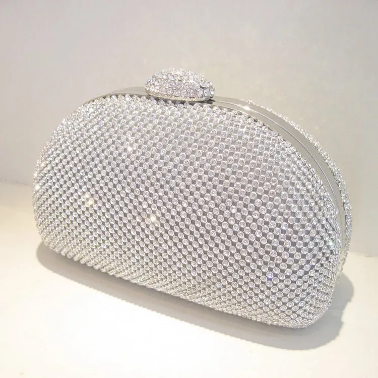 Luxy Moon Rhinestone Evening Bags Luxury Diamond Clutches