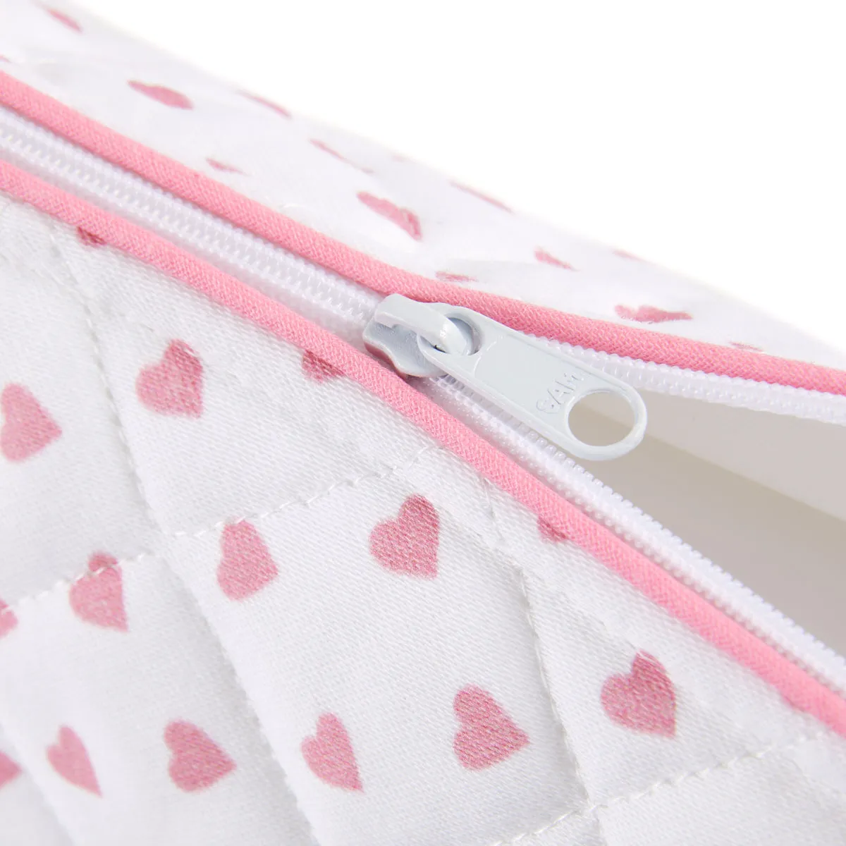 Make-up Bag Heart Pink