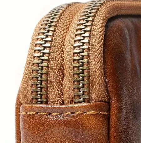 Men's Leather Clutch Bag