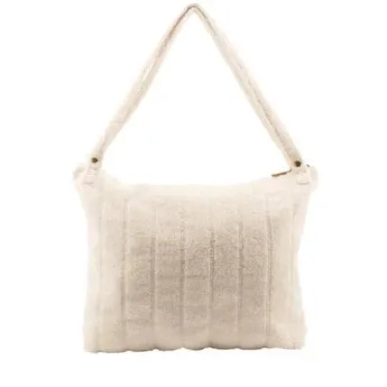 Nanami Lifestylebag diaper bag Boucle | Stitch Off-White