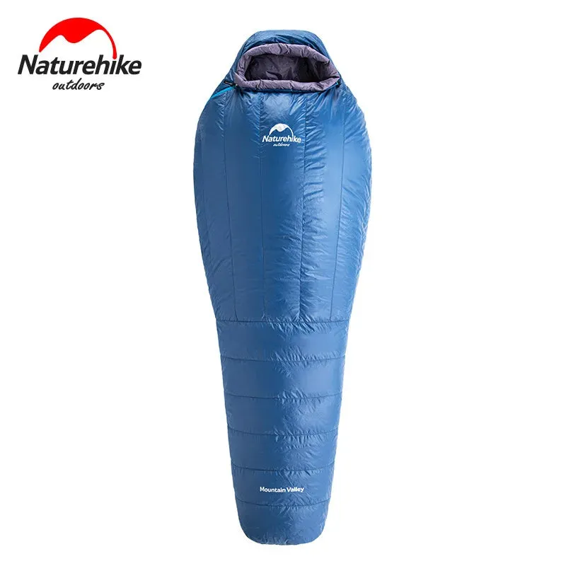 Naturehike Outdoor Camping Travel Ultralight Portable Goose Down Mommy Winter Waterproof And Skin-Friendly Warm Sleeping Bag