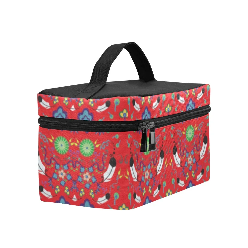 New Growth Vermillion Cosmetic Bag/Large