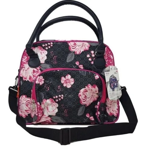 New Looxs Bolsa Ladies Casual Shoulder Weekend Bag Rear Bike Pannier Bag Floral