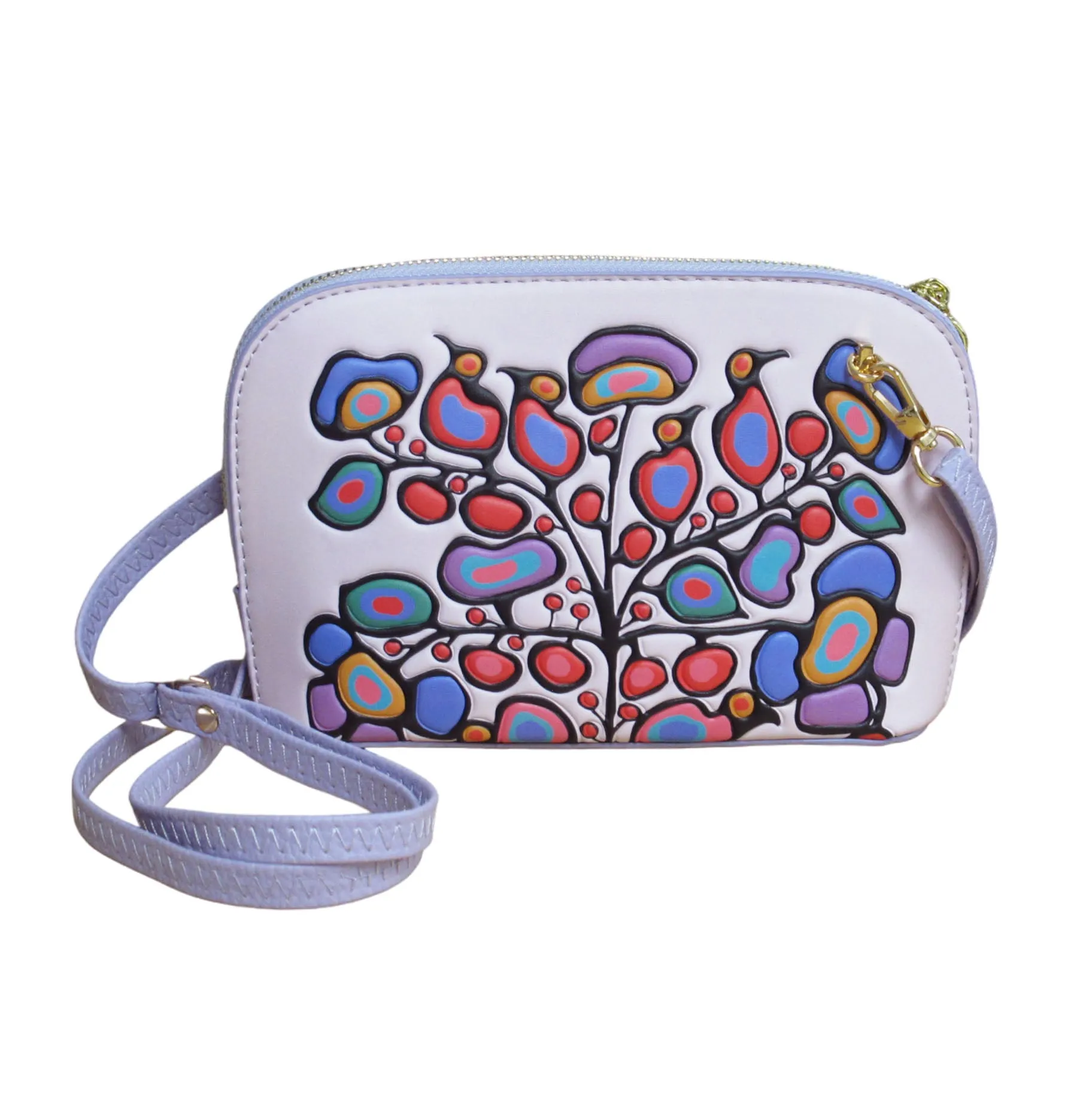 Norval Morrisseau Woodland Floral Convertible Crossbody Bag