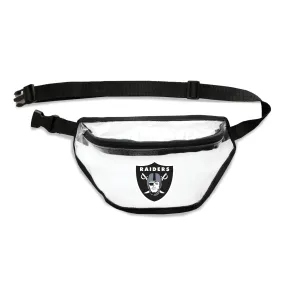 Oakland Raiders Clear Fanny Pack