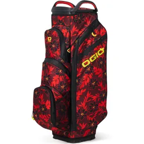 OGIO All Elements Silencer Cart Bag - Red Flower Party