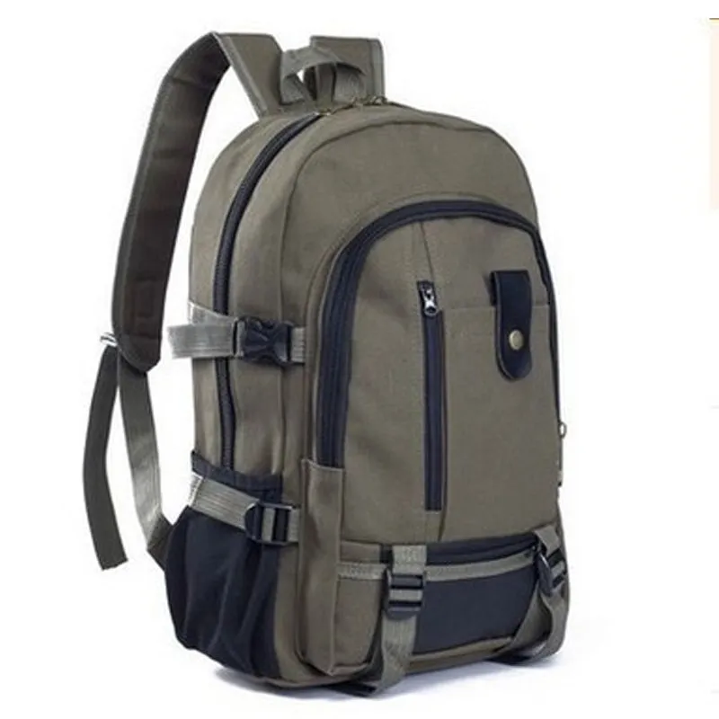 Outdoor sports fitness Gym Bags canvas large capacity men's shoulder backpack  travel backpacks college bag