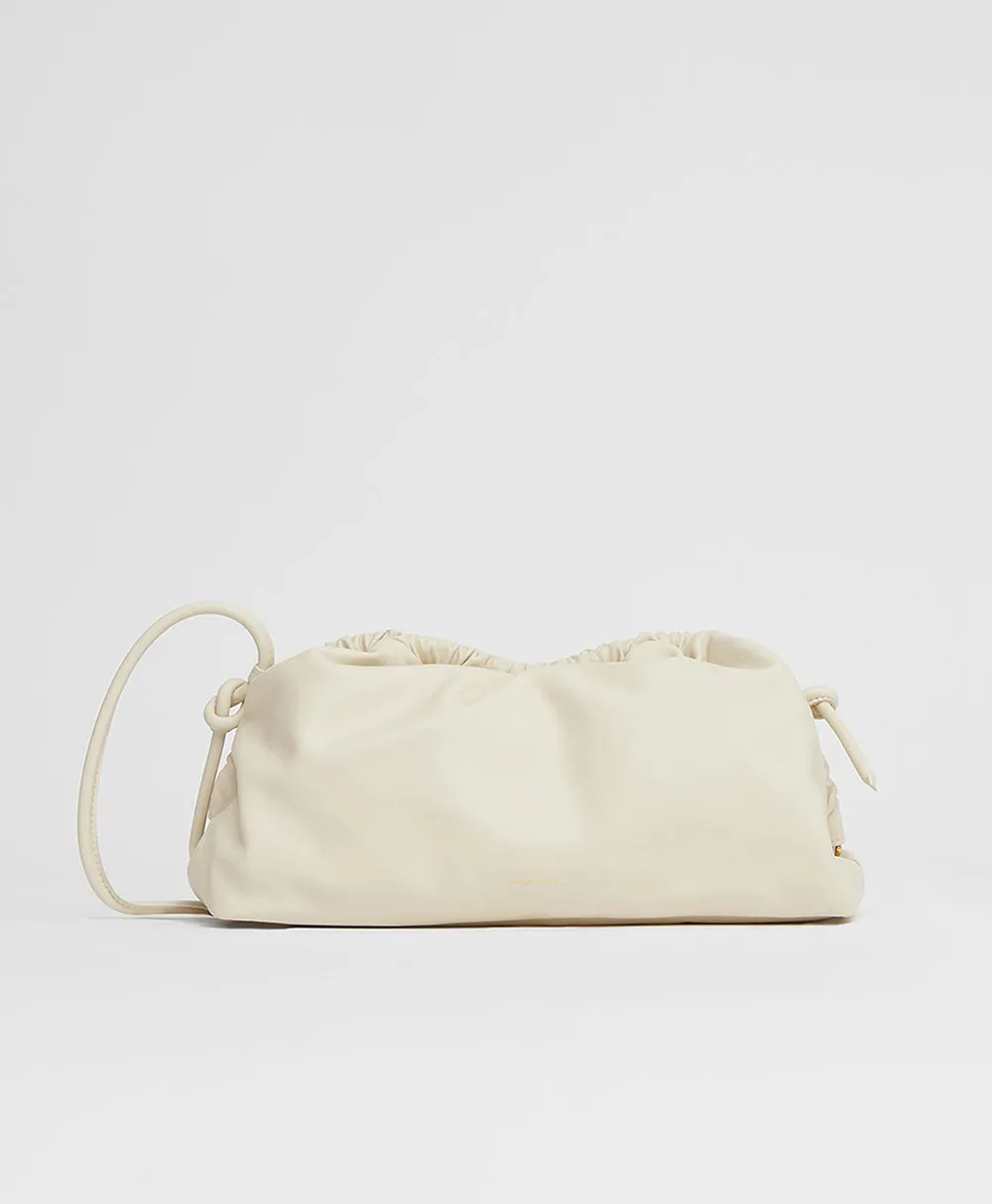 Oversized Cloud Clutch - Pearl