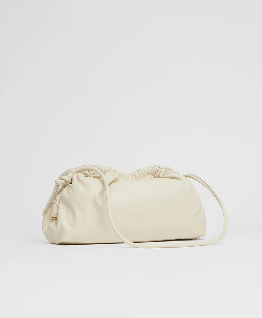 Oversized Cloud Clutch - Pearl