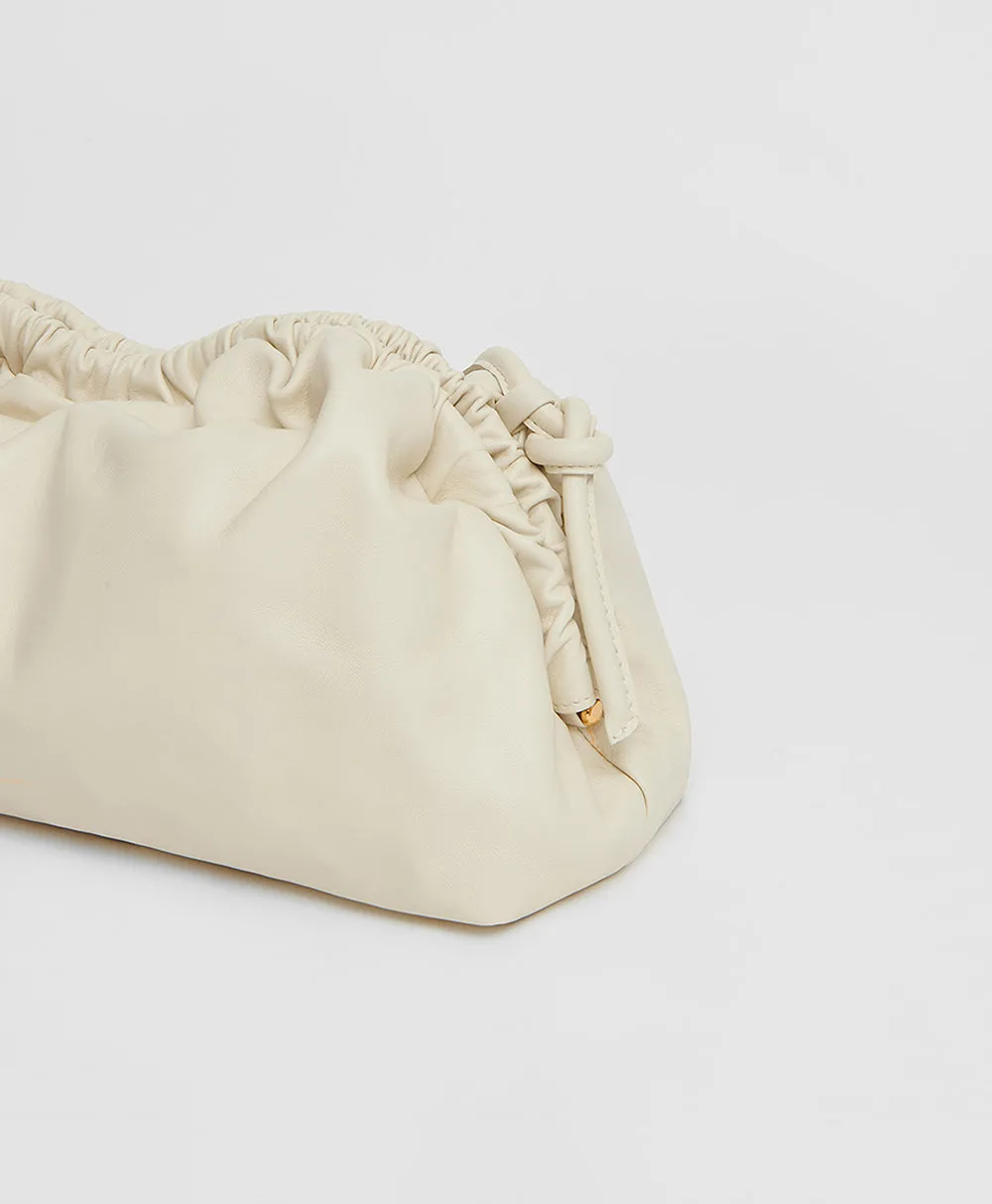 Oversized Cloud Clutch - Pearl